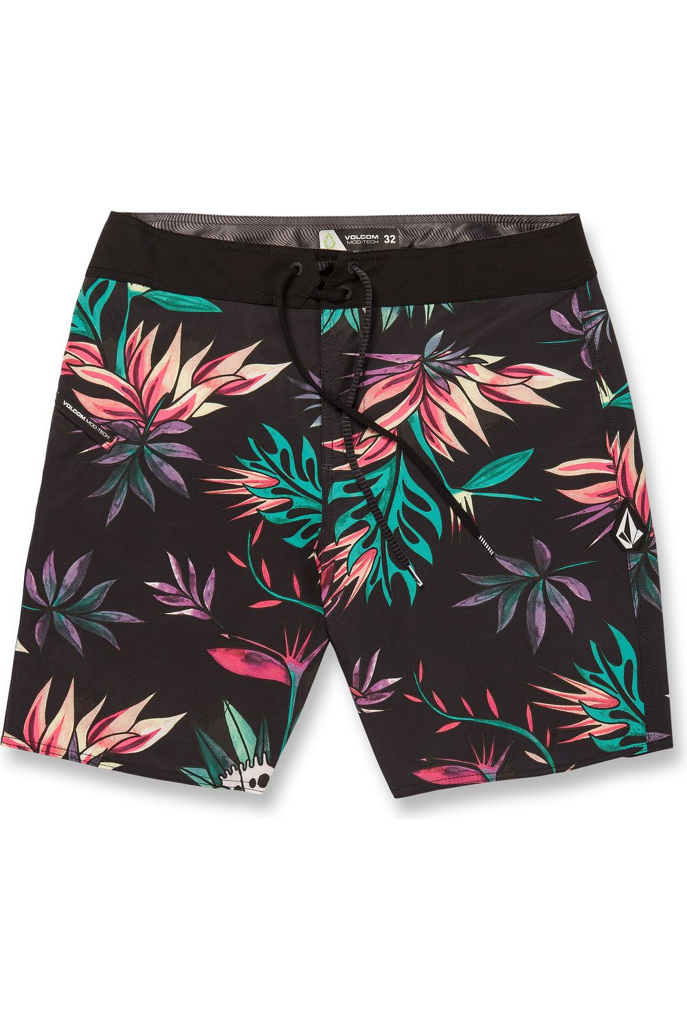 Volcom V Ent Pepper Mod 19 Boardshort Black