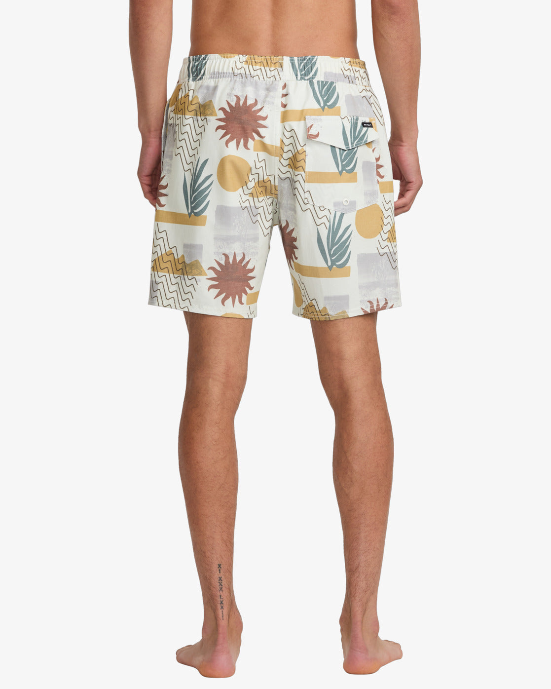 RVCA Atlas Elastic 17 Boardshort Natural